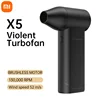 Xiaomi Youpin 130000RPM 52m/s Jet Fan Compact High Speed Hair Dryer Camping Turbofan Cordless Handheld Brushless Car Dust Blower 1