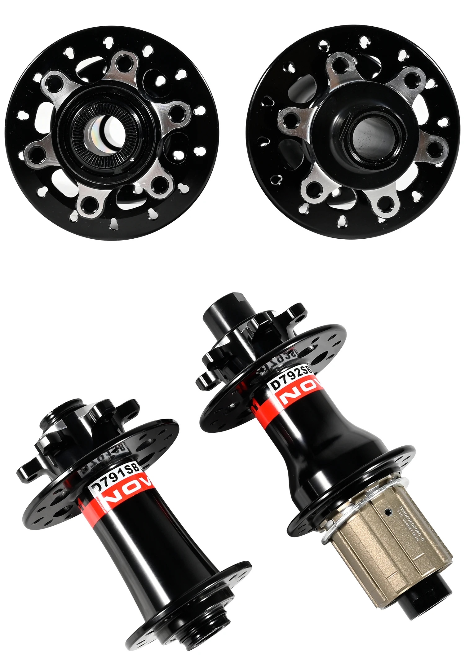 Bike Disc Road Bike Hubs 24 Holes Carbon Spoke Road Hubs Center