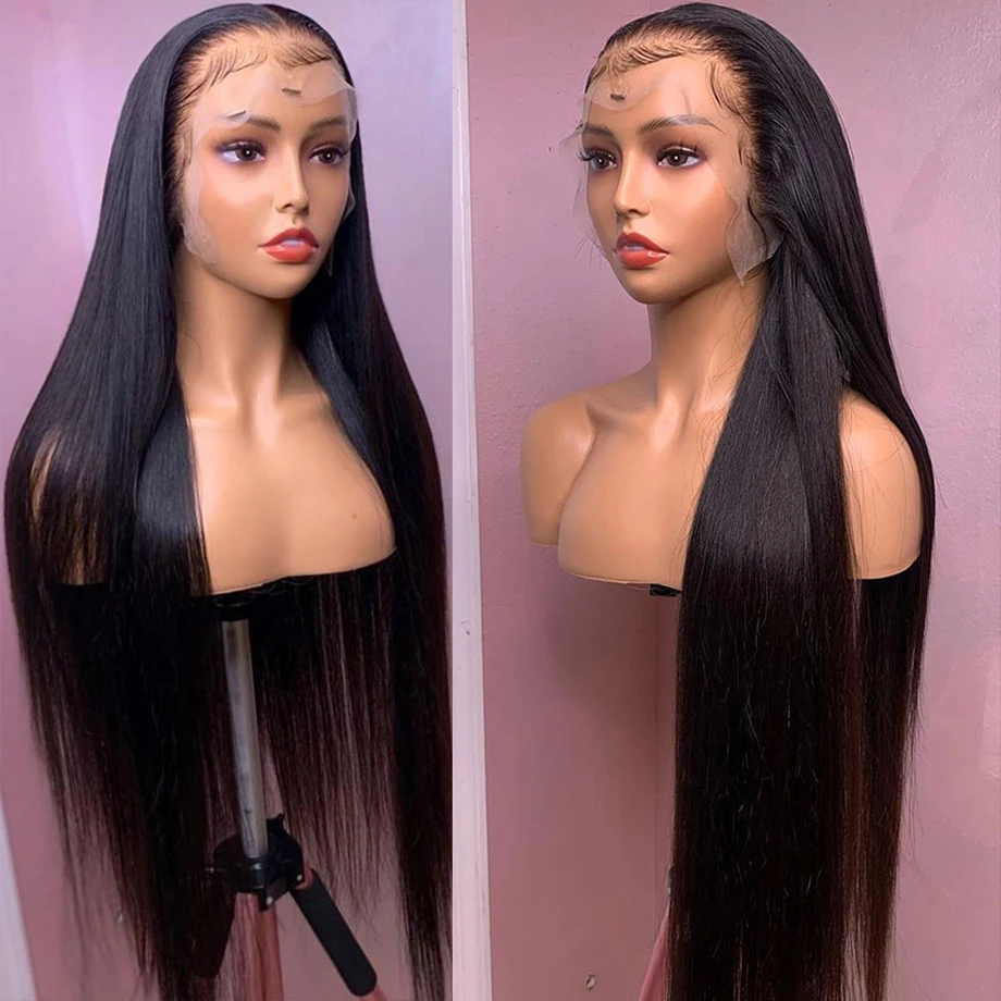 pre-plucked-hd-transparent-lace-frontal-wigs-for-black-women-13x4-straight-lace-front-wigs-human-hair-brazilian-wigs-on-sale