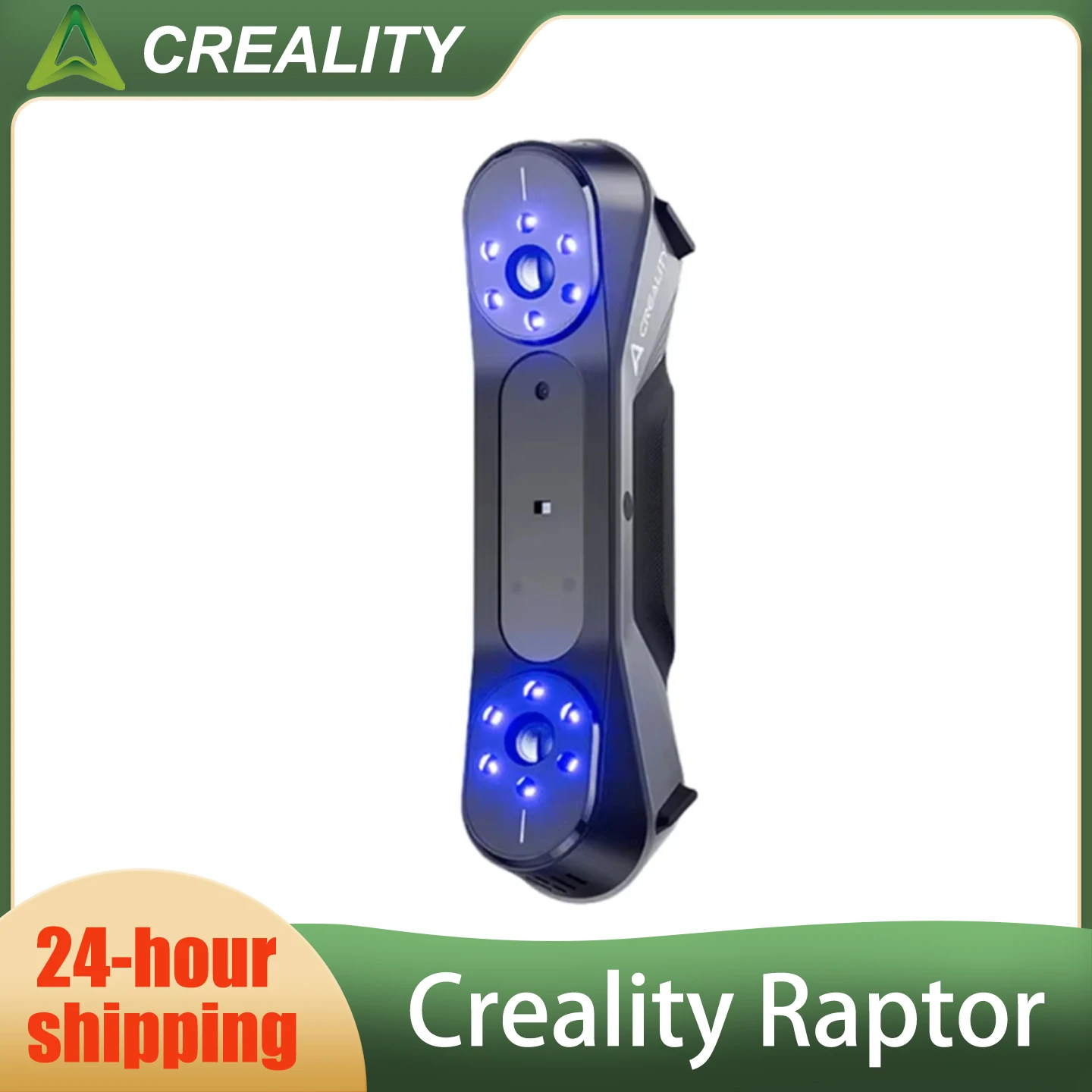 Scanner 3D Creality CR-Scan Raptor, scanner couleur 24 bits, plusieurs lignes bleues NIR, précision de 0,02 mm, 60 FPS, suivi anti-vibration, numérisation 1 Scanner 3D Creality CR-Scan Raptor, scanner couleur 24 bits, plusieurs lignes bleues NIR, précision de 0,02 mm, 60 FPS, suivi anti-vibration, numérisation 1