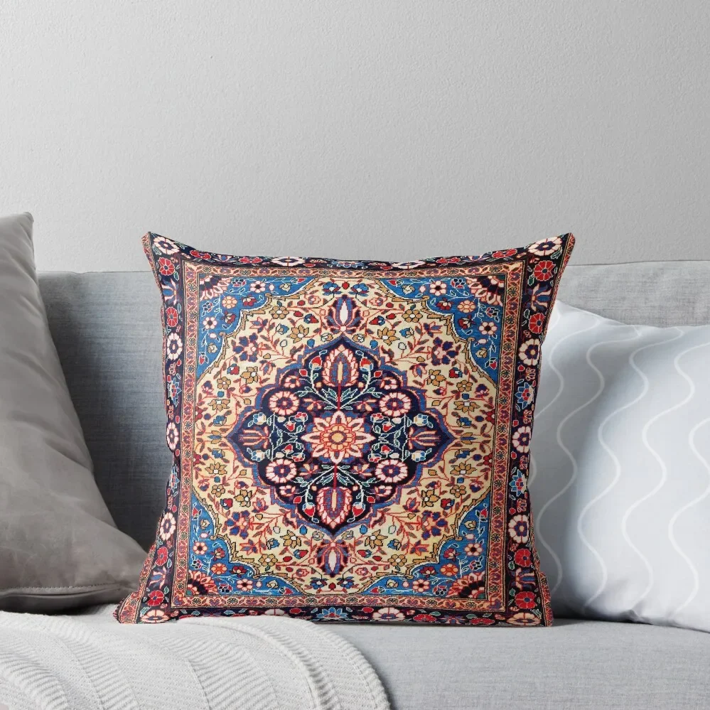 

Kashan Central Persian Rug Print Throw Pillow Custom Cushion Couch Pillows christmas pillowcases