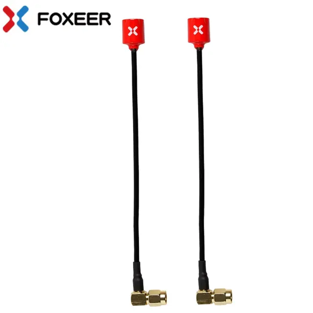 Foxeer Micro Lollipop 150mm 5.8G 2.5dBi Omni Angle SMA RHCP Antenna for RC FPV Racing Freestyle Goggles Fatshark EV200D 5