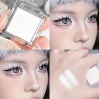 Monochrome matte highlighter eyeshadow board powdery and durable, naturally brightening eye dopamine Korean eyeshadow 1