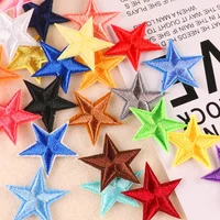 20pcs Star Embroidered Patches – Five-Pointed Star Iron-On & Sew-On Badges for Clothing, Hats, Shoes & DIY Crafts - Image 4