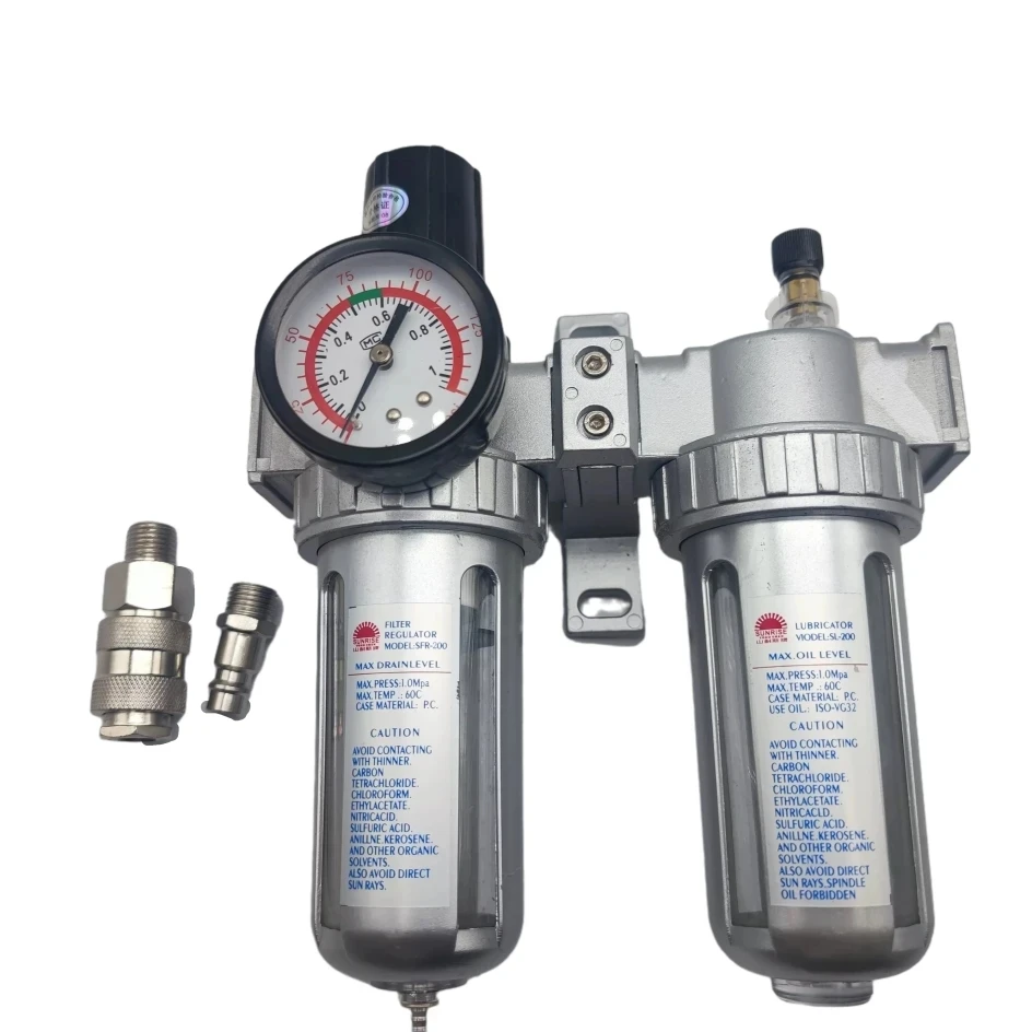 Air Filter Pneumatic Filter SFC-400 SFC-300 SFC-200 Air Compressor Air Filter Regulator Oil Water Separator Trap Filter Regulator Valve Automatic Drain