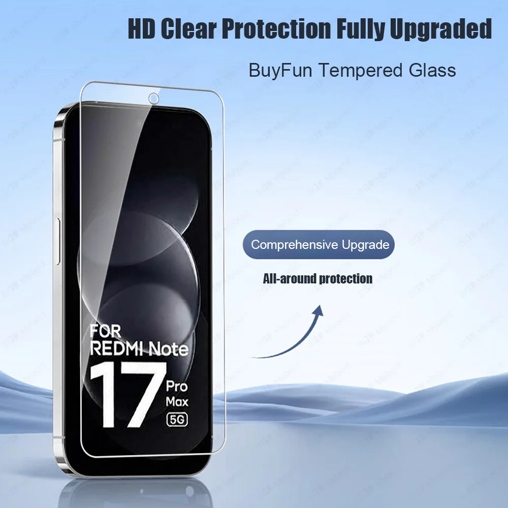 Premium Tempered Glass Screen Protector - 3 Pack