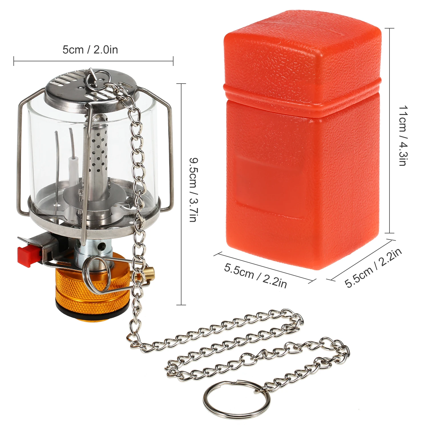 Mini Gas Lamp Outdoor Camping Lantern Tent Lamp Torch Hanging Glass Mini Camping Portable Gas Light Equipment camping light