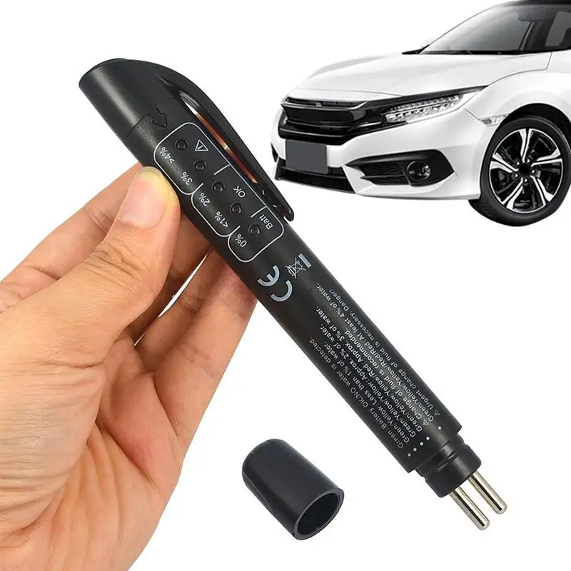 Brake Fluid Tester Auto Accurate Oil Quality Check Car Brake Liquid Digital Tester Automotive Brake Diagnostic Testing Tool