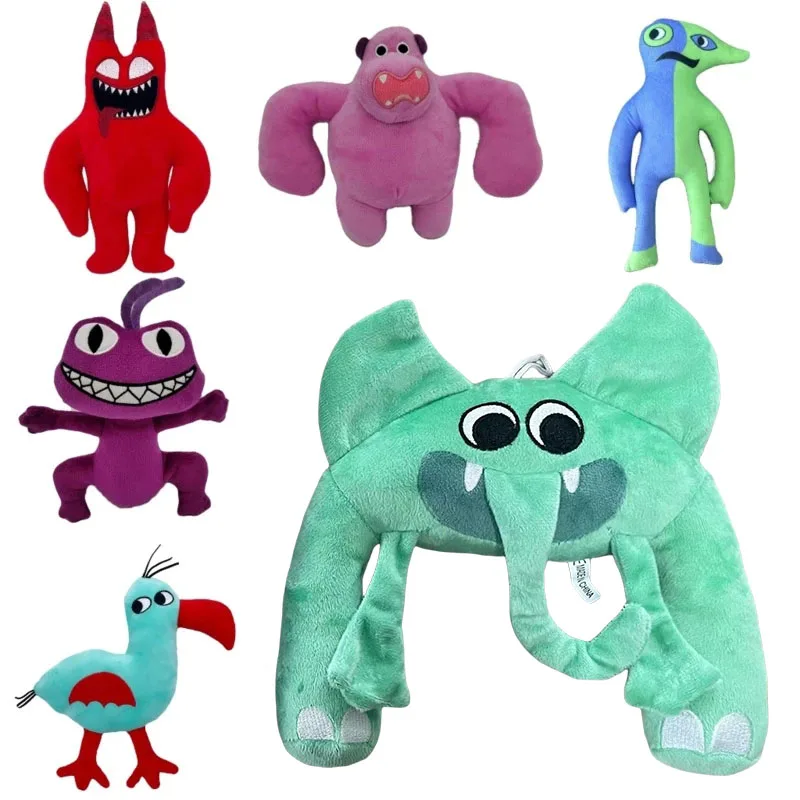 Juego Garten of Banban Evil Plush Toy, peluches de peluche suave