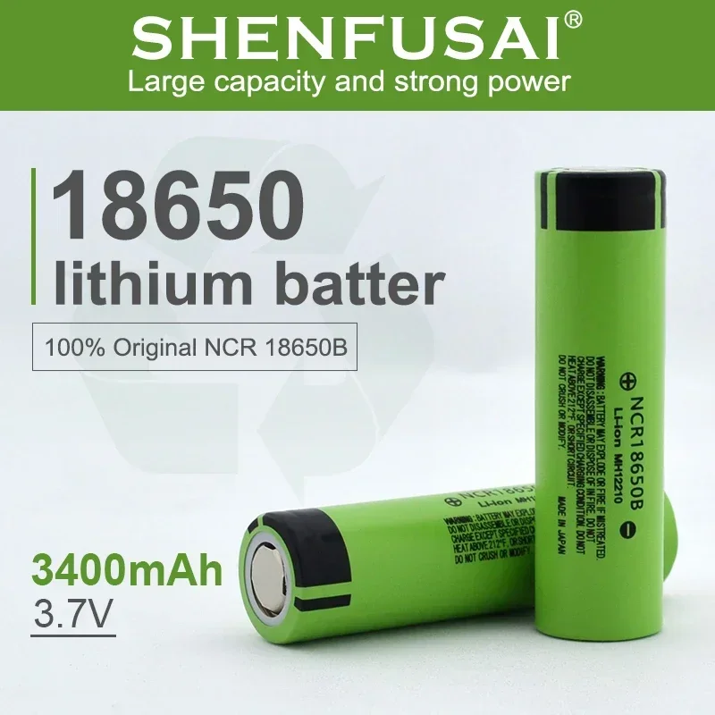 

3.7V 34B 18650 lithium ion rechargeable battery 34B 3400mah suitable for POS machine tachograph razor, battery pack assembly etc
