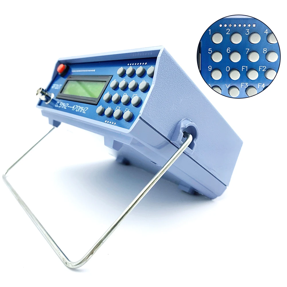 통신 장비 테스트용 155 * 120 * 63mm FM 라디오 신호 발생기 오디오 출력 인터콤용 DC 전원 공급 장치 8-12V