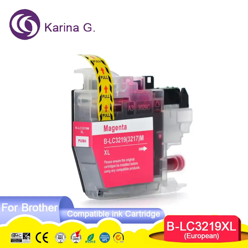 For LC3219 LC3219XL Ink Cartridge Compatible For MFC-J5330DW/MFC-J5335DW/MFC-J5