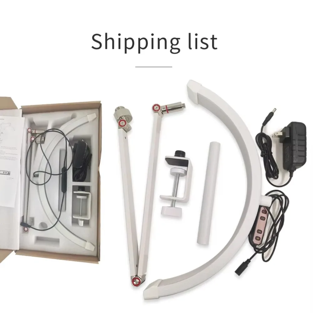 Clip on 16inch Led Lash Light Moon Light Half Moon Nail for Eyelash Extensions