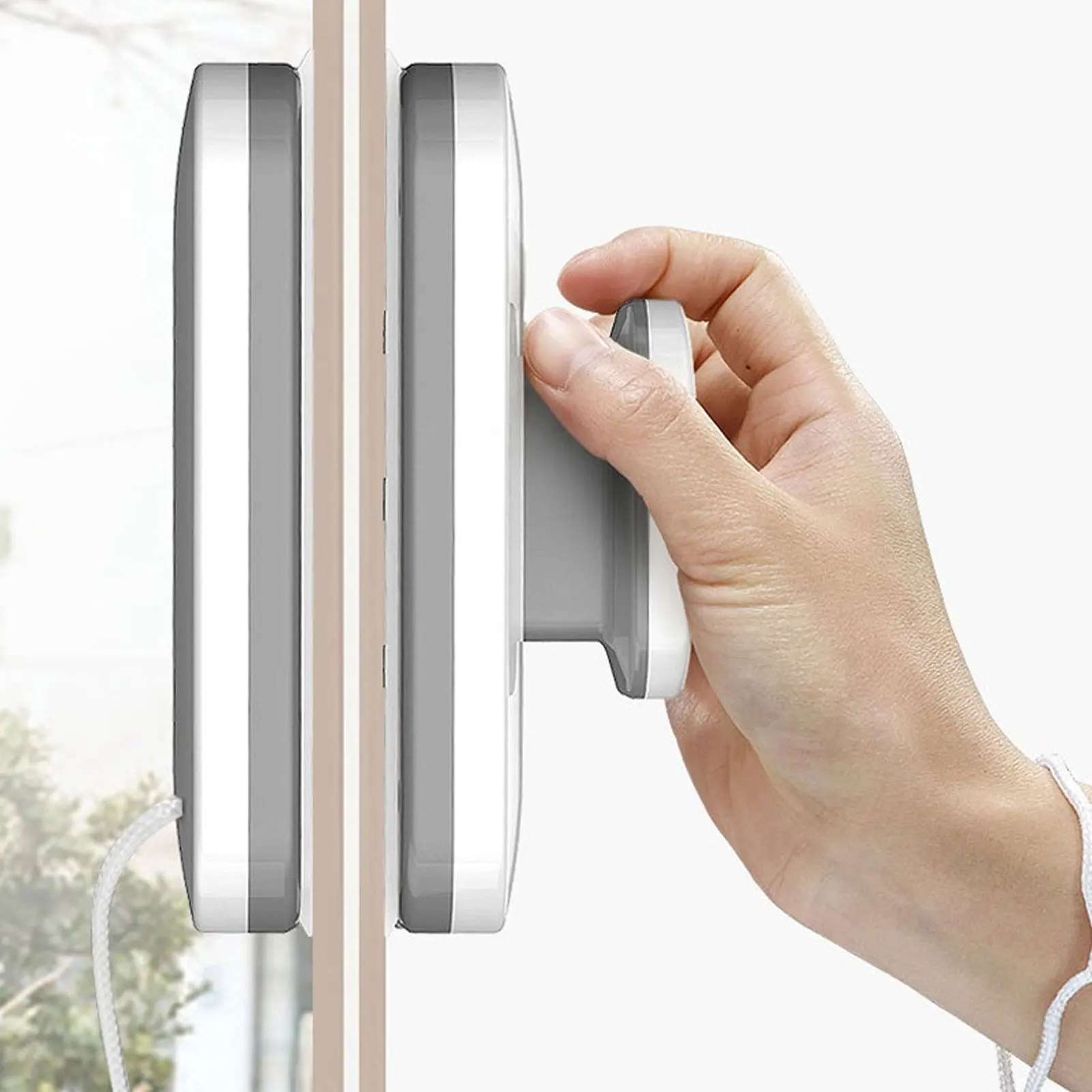 Window Cleaner Magnetic Window Wiper Cleaner Adjustable Double‑Side Glass Cleaning Accessory for Washing Windows Home Use Cleaning Tool