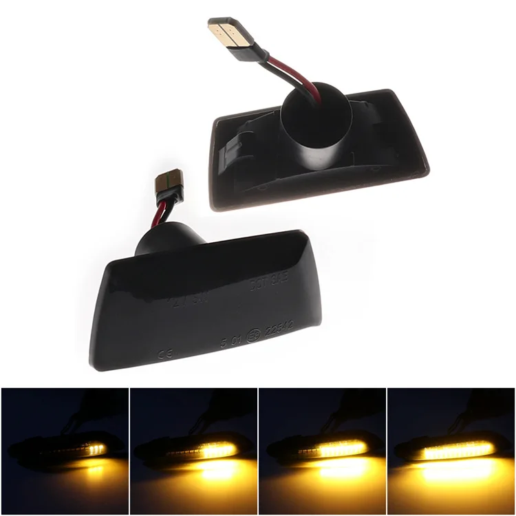 2X Led Edge Light Lampeggiante Indicatore Di Direzione Dinamico Per Chevrolet Cruze Volando Opel Zafira B Astra H Mk5 Fiat Eternal