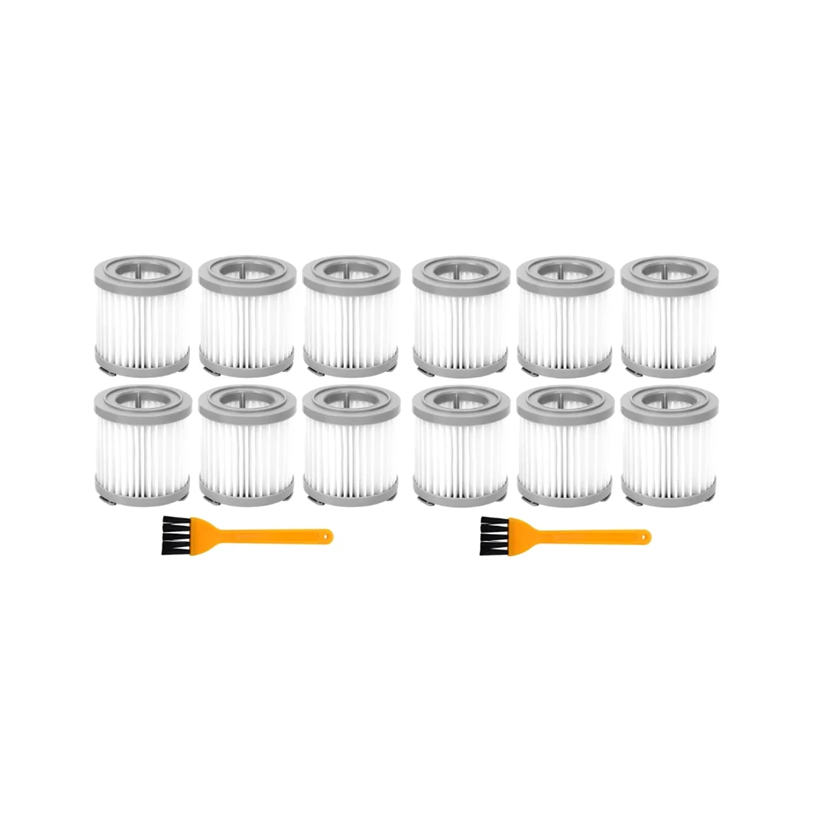 

HEPA фильтр для JV51/53, ручной беспроводной пылесос, HEPA фильтр, сменные детали серого цвета