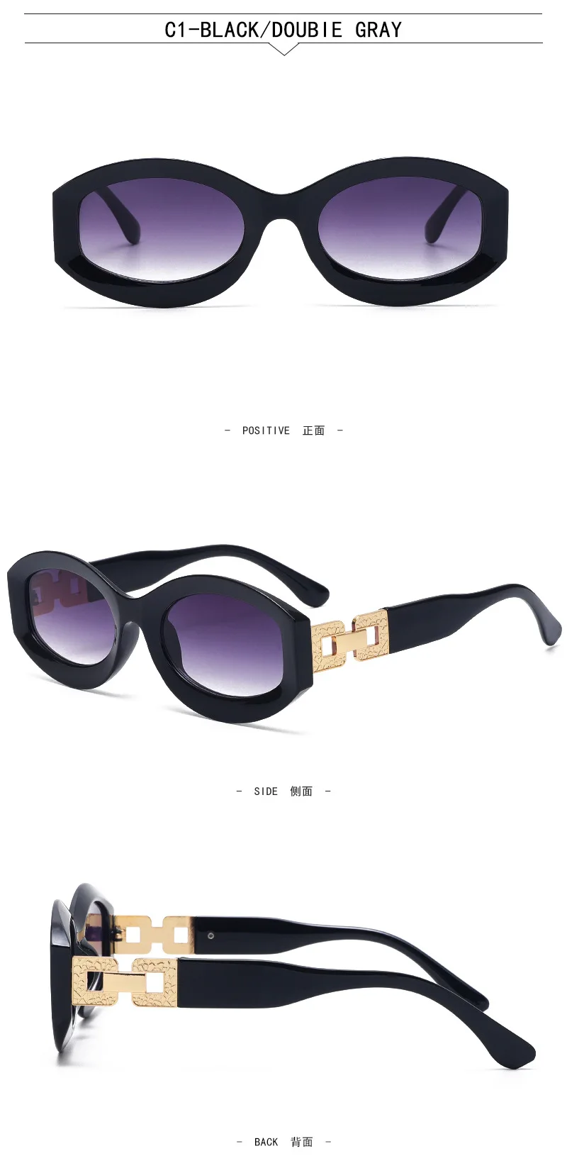 R55652 Hochwertige Lesebrille für Damen, Markendesigner, Dioptrien + 1,00 + 2,00 + 3,00, kratzfeste, klare asphärische Harzlinse – Detail 9
