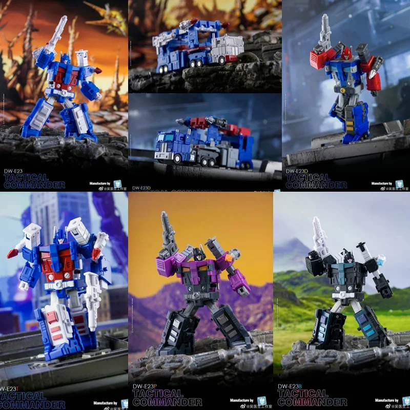Nuovo Dr. Wu Transformation Dw-E23 Dw-E23T Dw-E23D Dw-E23B Dw-E23P Ultra Magnus Commander G1 Mini Action Figure Toys