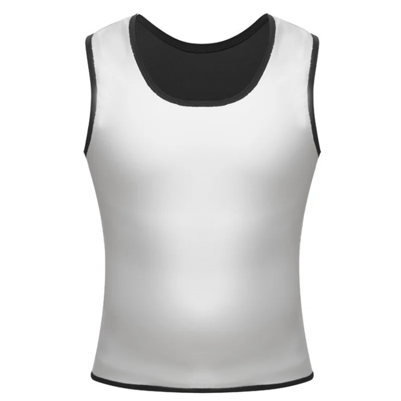 Slimming Vest Body Shaper Compression Sports Top Men Sauna Thermo Sweat Tummy Control