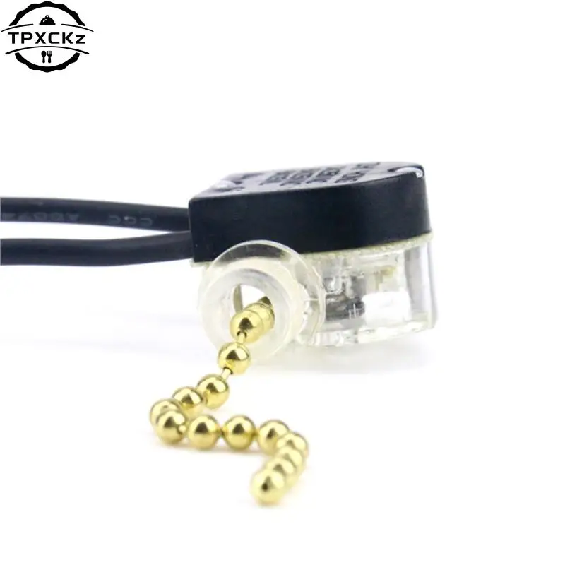 Pull Cord Switch 1Set Replacement Pull Cord Chain Switch Control Pull Cord Switch Light Universal Ceiling Fan Wall Light Bedside Lamp