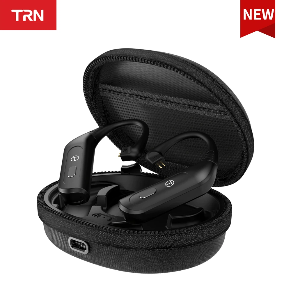 

TRN BT20XS Wireless Bluetooth 5.3 HIFI EarphoneS Module Wireless Upgrade Cable 2PIN/MMCX/QDC Connector Replaceable plug Ear Hook