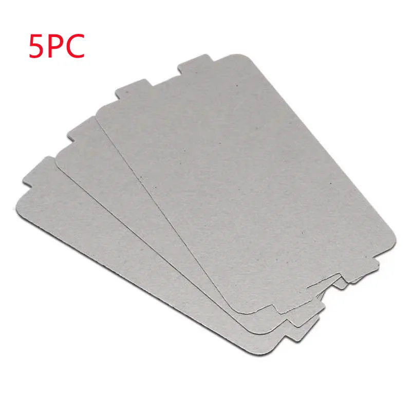 5PC 11.5x6.5cm Microwave Oven Mica Plate Sheet Magnetron Cap Spare Parts for Midea MM721NH1-PW/NG1PW/M1-L213B211A 310x315 build plate for k1 max pei sheet for k1 creality ender 3 s1 pei sheet 235x235 pet build plate for creality k1 max pei