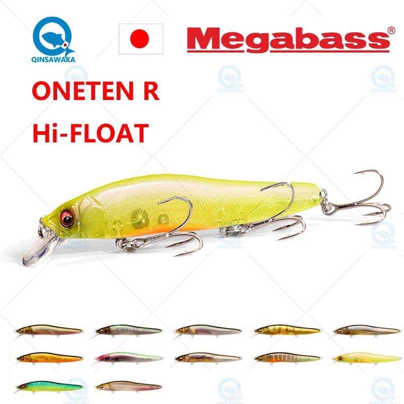 2022.9 NEW JAPAN Megabass ONETEN R Hi Float 110mm 12.4g Fishing Lure  Jerkbait Dynamic Saltwater Sea Tackle Mobile