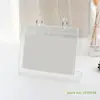 Multi-purpose Desktop Standing Photo Album 4/5/6inch Clear LOMO Photo Holder Postcards Display Rack Mini Poster Frame 3