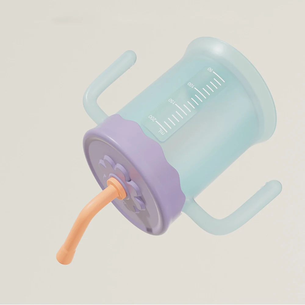 جديد 25 ° كوب مضاد لمدرب الأطفال المائل بمقابض، مق...