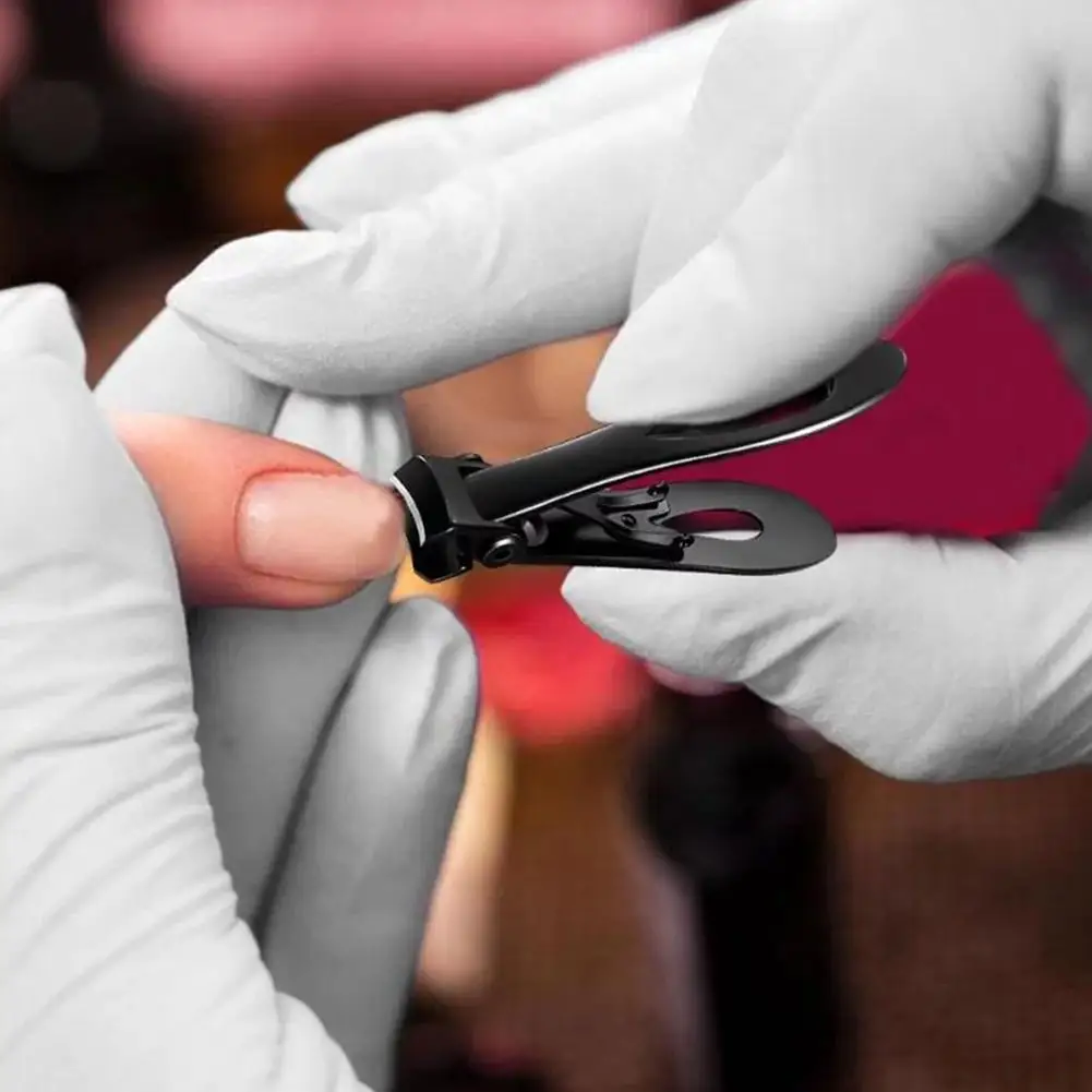 Portable Nail Clippers Ultra Sharp Fingernail Clippers Splash Steel Toenail Stainless Scissors Manicure Jaw Anti Opening Wi P6J6
