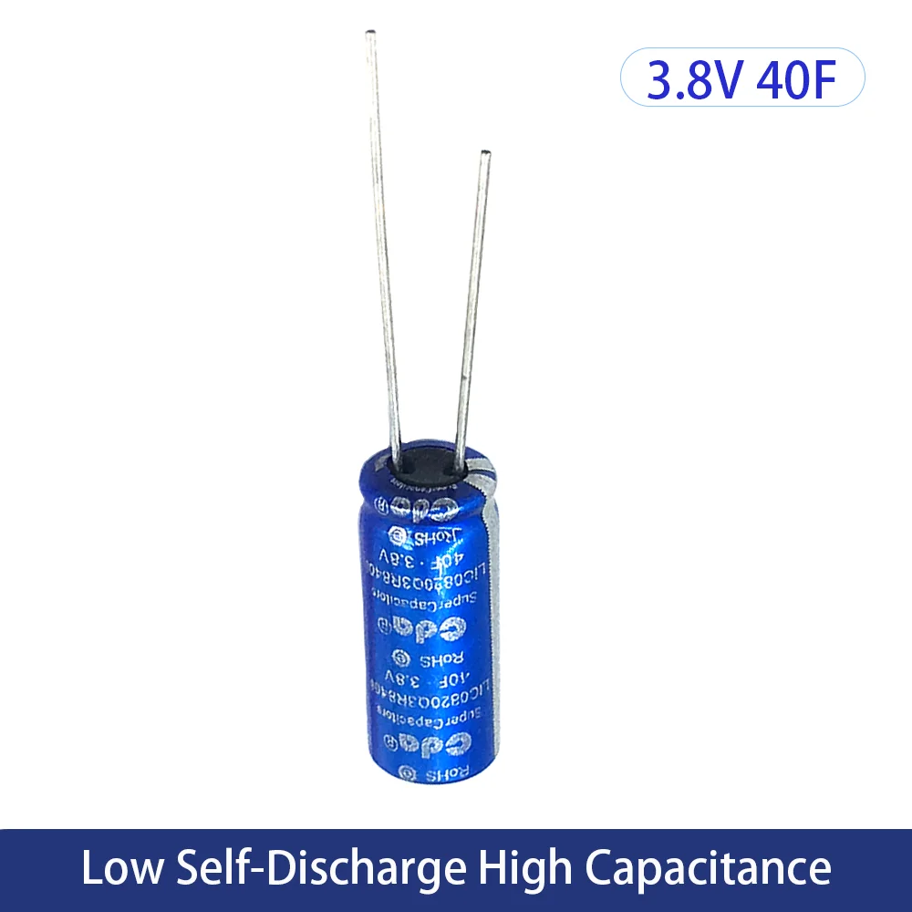 LIC Super Capacitors Lithium Ion Capacitor CDA 3.8V 40F LIC0820Q3R8406