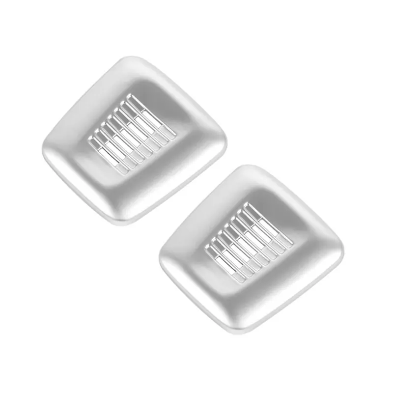 2Pcs for BMW F30 F32 F07 F10 F15 F12 F25 X3 X5 3 4 5 6 Series ABS Chrome Interior Roof Dome Microphone Cover Trim Accessories - Image 8