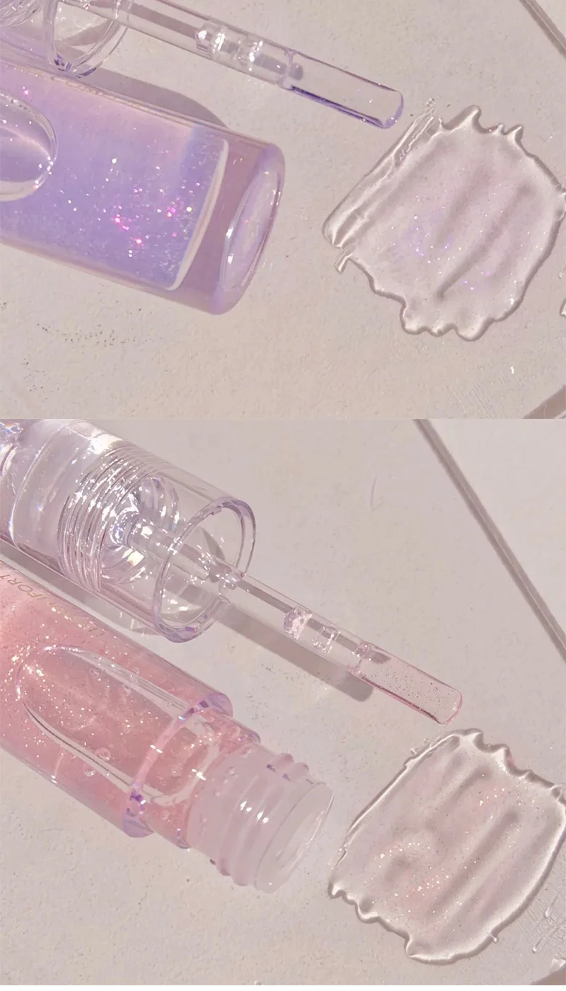 Description Picture 6 of itemCappuvini Ice Stick Shape Lip Oil Balm Transparent Texture Moisturizing Hydrating Luminous Lips Long-Lasting Moisture,