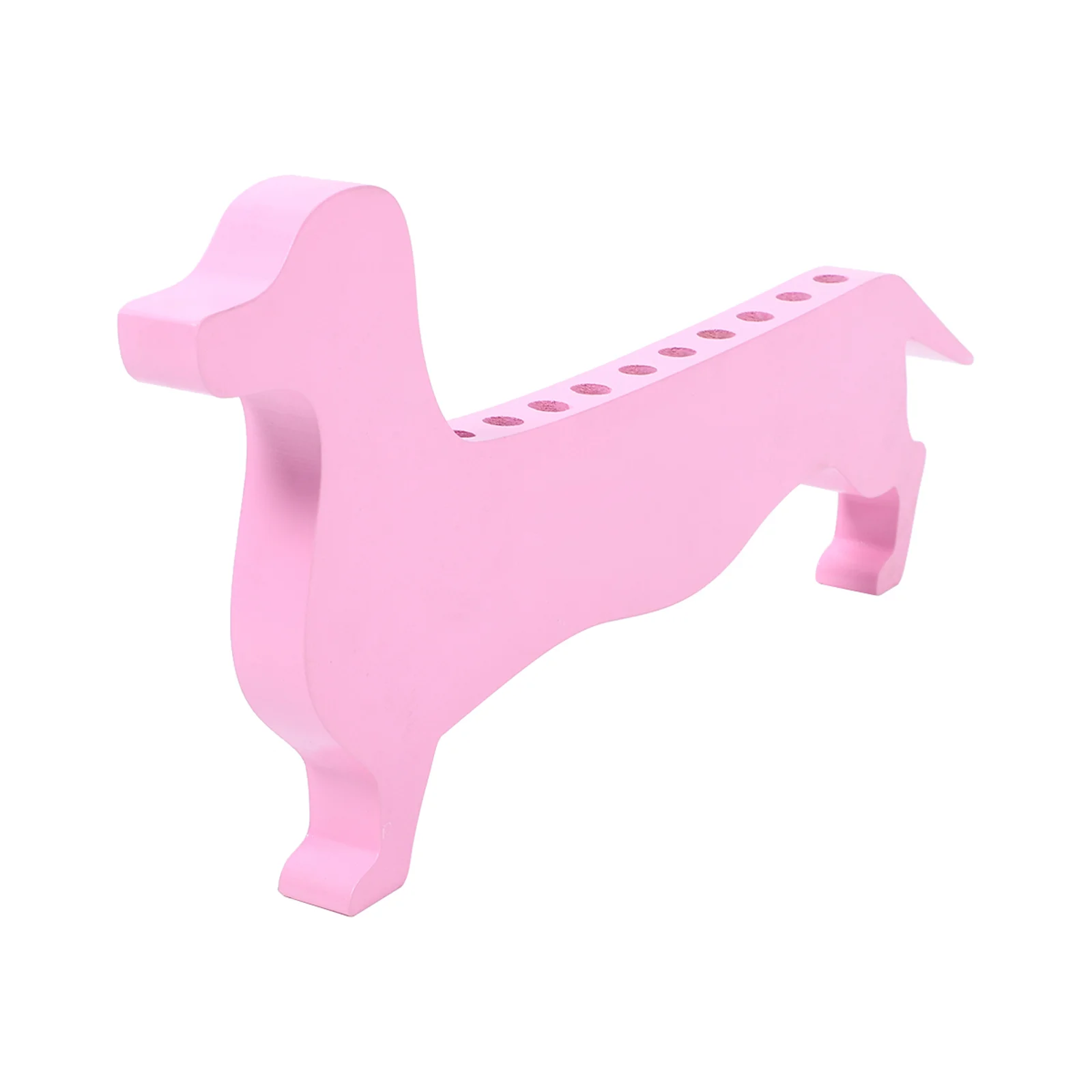 

Storage Rack Student Makeup Brushes for Kids Wood Desk Pen Organizer Wooden Holder