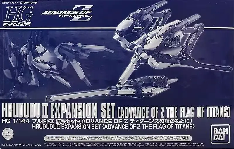 

Anime Figure Original Bandai Gundam HGUC 1/144 PB Gundam Hazel HRUDUDU2 ADVANCE OF Z Anime Action Figures Collect Toys