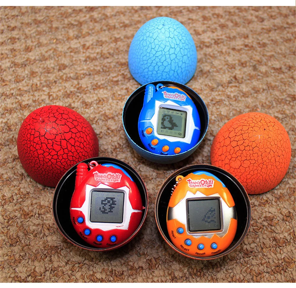 Tamagotchi electronic pets Virtual Digital Pet mascota virtual Mini Funny Pet Game Toys Egg Pack Easter Christmas gift