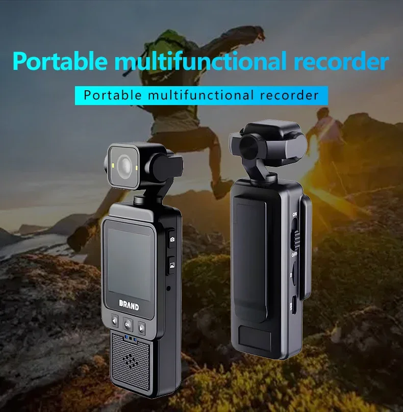 VivaCT1080P HD 야외 스포츠 카메라 WiFi 360 ° 회전식 미니 액션 카메라 휴대용 디지털 비디오 사이클링 레코더 웨어러블 바디