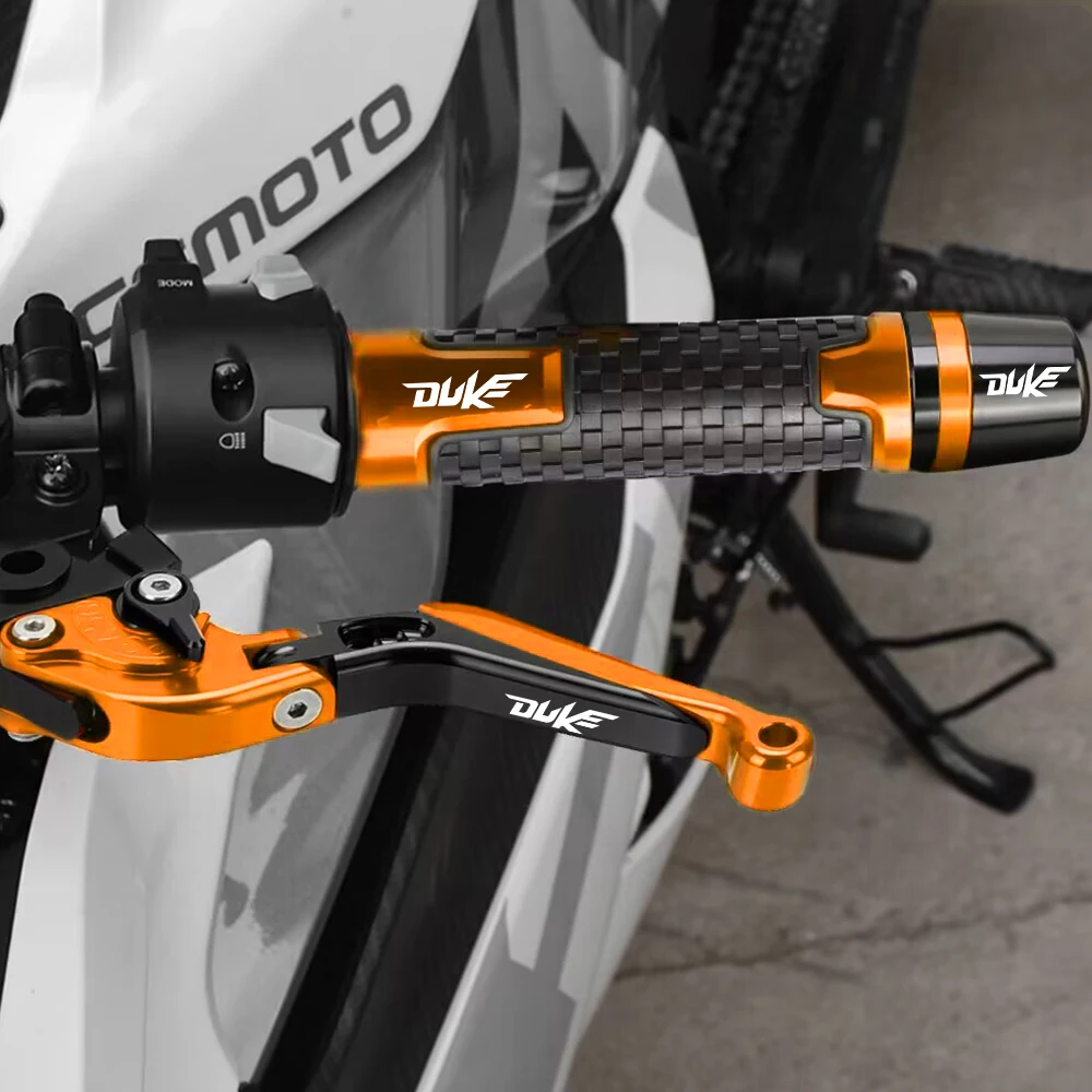 Motorcycle Accessories For KTM DUKE 125 200 390 690 Brake Clutch Levers Handlebar Handle Ends DUKE390 DUKE125 DUKE200 DUKE690