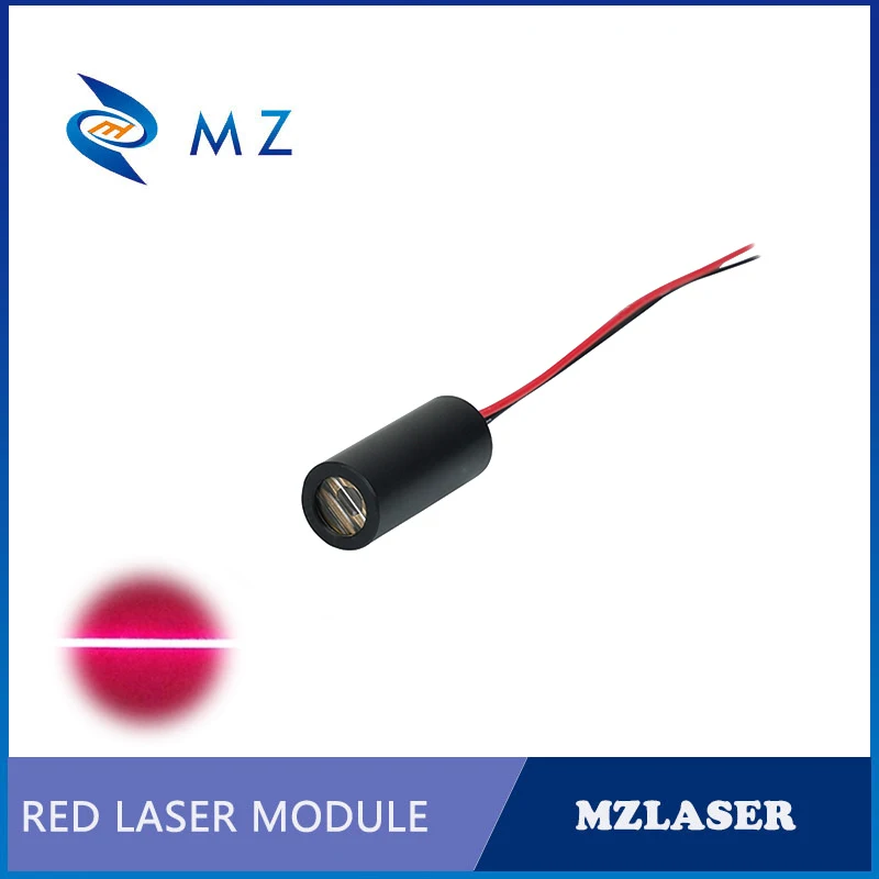 Red Line Laser Module D9mm 650nm 10mw 60 Degrees PMMA Lens APC Circuit