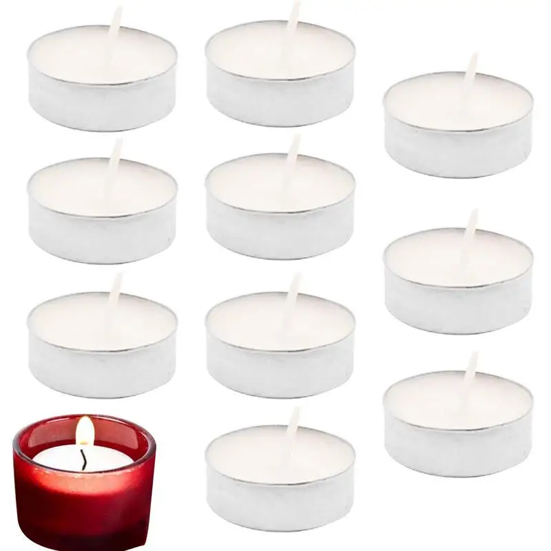 Unscented Smokeless Tealight Candles 3