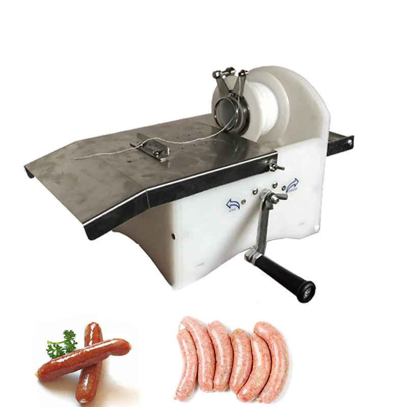 

YCS-400 Sausage Knotter Sausage Hot Dog Tying Binding Machine Hand Sausage Linker Knot Machines
