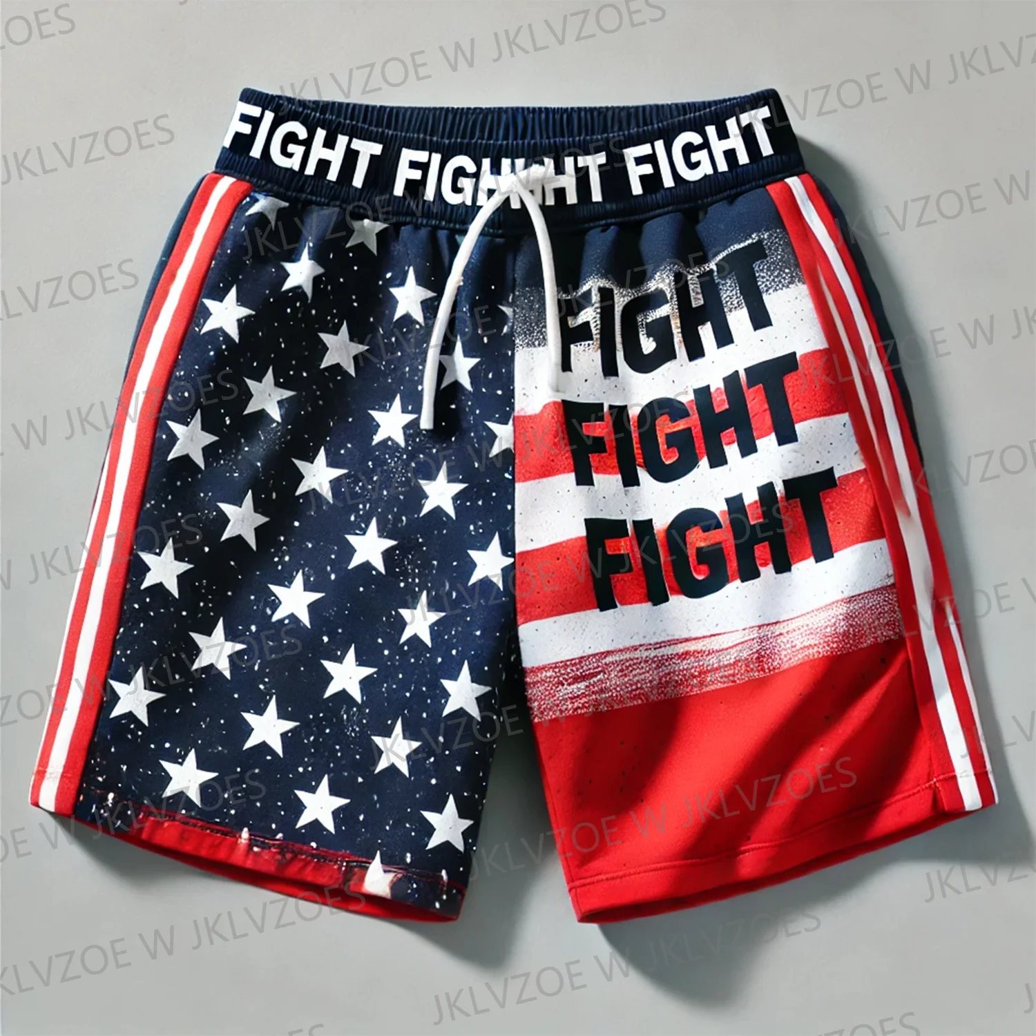 New Arriavl Trump Sssembly shoot FIGHT FIGHT ShortsDesign Cotton Shirt