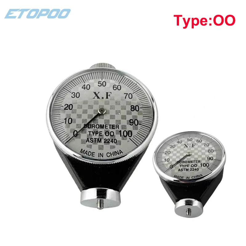 고무 폼 스폰지 실리콘 측정 도구용 휴대용 XF oo 쇼어 경도 시험기