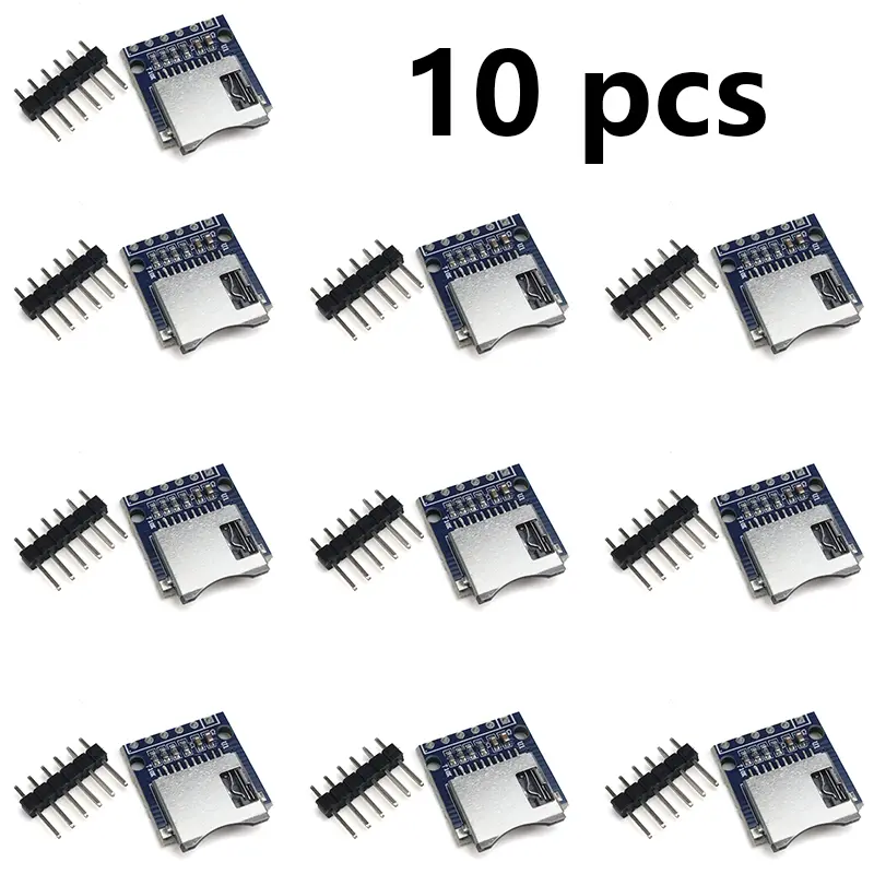 Micro SD Card Module SPI 3.3V TF Reader for Arduino ESP32 STM32 | Headers NOT Soldered (DIY Data Storage Solution) image 8