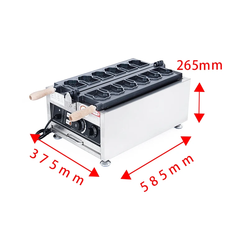 Best Price 110V 220V Electric Bear Paw Shaped Waffle Maker Commercial Cast Iron Non-Stick Waffle Makers Machine For Sale 2