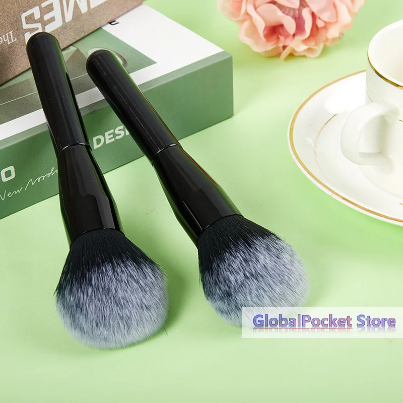 [TG823]1PC 프로페셔널 파우더 파운데이션 메이크업 브러쉬 대형 블러쉬 여성 화장품 도구 푹신하고 부드러운 섬유 헤어 블러쉬