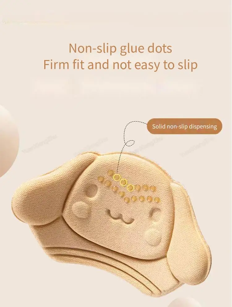 Neue Komfort Heels Aufkleber Pflege Einsätze Schuh pads Sneaker Kinder Einlegesohlen rutsch feste Füße Fersen schutz Kind Größe anpassen Kissen – Detail 4