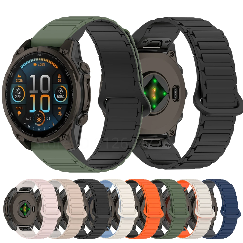 QuickFit Silicone Magnetic Strap Bracelet