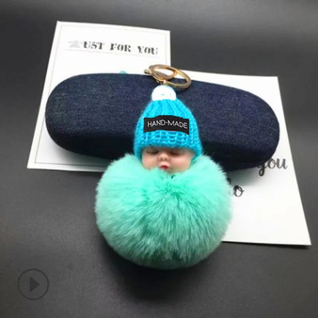 8cm Cute 16 Styles Baby Plush Toys Keychain Soft Stuffed Dolls Toy for Kids Children Baby Girls Christmas Gifts 4