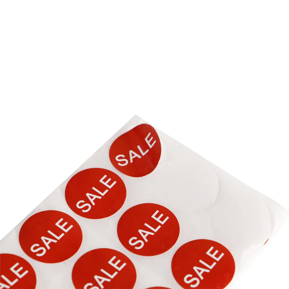 Runde PVC-Verkaufsetiketten, wiederverwendbare Kunststoff-Rabattpreisschilder für Schuhe, Hangtag, Kinderkleid, Kleidung, Tasche, Etikett, Promo-Schild, Karte, Schnur, Ticket – Detail 7